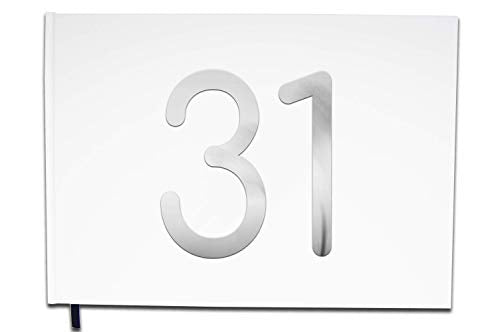 UTTSCHEID Livre d'or 31 Ans - Anniversaire, Mariage, Retraite - Lettres chromées -100 Pages - Qualité Premium