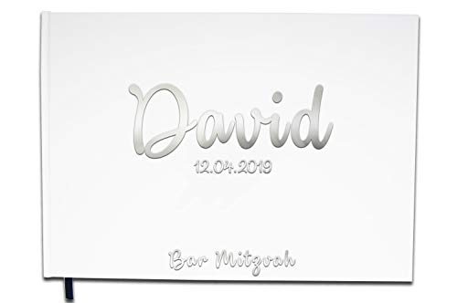 UTTSCHEID Livre d'or Anniversaire Retraite Baptême Bar Mitzvah Personnalisé -100 Pages