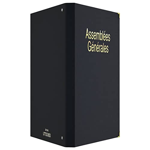 Classeur Registre Assemblées Générales avec Recharge 100 feuillets foliotés