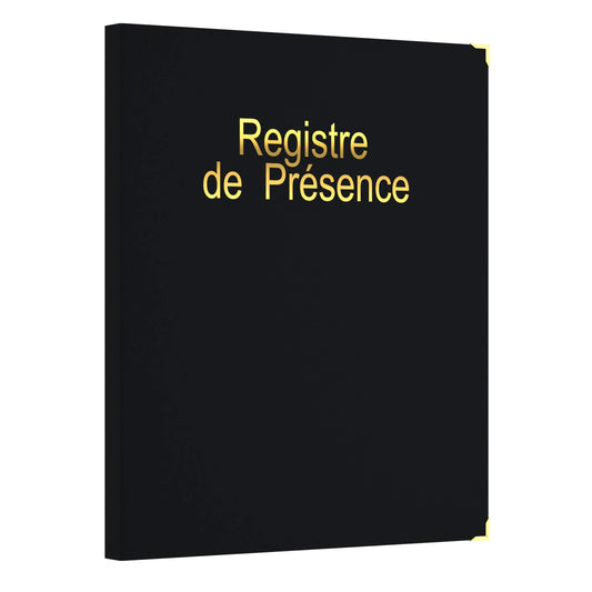 Registre Classeur de Présence avec Recharge de 100 feuillets numérotés - UTTSCHEID