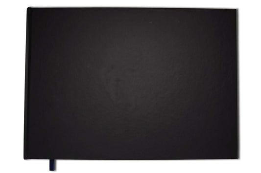 UTTSCHEID Gamme Carnet, Album, Journal Noir : Scrapbooking - Format A4 Paysage - Couverture Mate -100 Pages