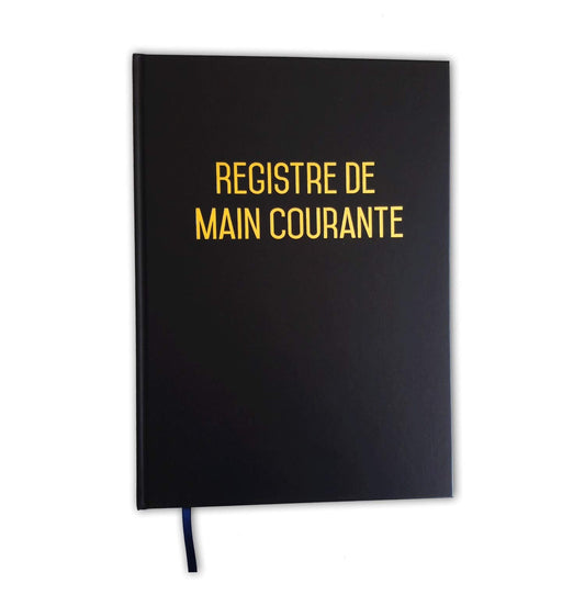 Registre de main courante - 100 pages - 210 x 300 mm - Qualité Premium Uttscheid