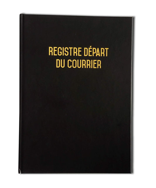 Registre du départ du courrier - Format A4 - Haut de gamme