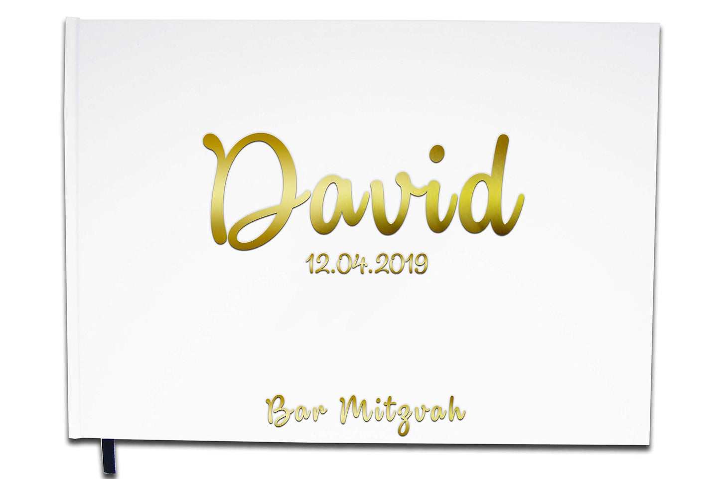 UTTSCHEID Livre d'or Anniversaire Retraite Baptême Bar Mitzvah Personnalisé -100 Pages