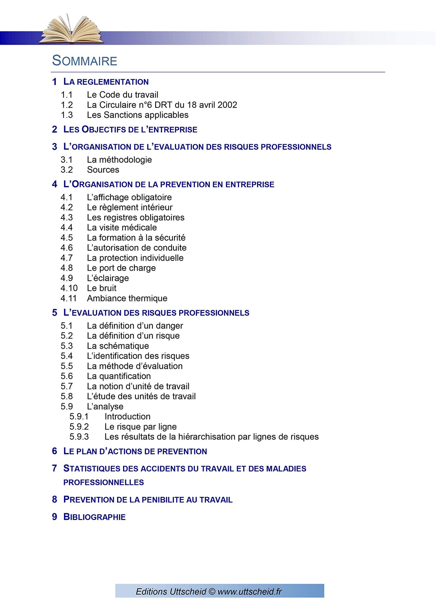 Document Unique d'évaluation des risques professionnels métier (Pré-rempli) : Crèche - Garderie - Version 2025 - UTTSCHEID