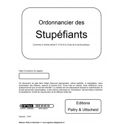 Ordonnancier des stupéfiants 2018