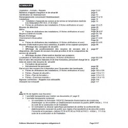 Registre de sécurité incendie ERP de type N (cafés-restaurants-bars)