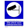 Panneaux de signalisation obligation. Panneau Protection obligatoire de la vue