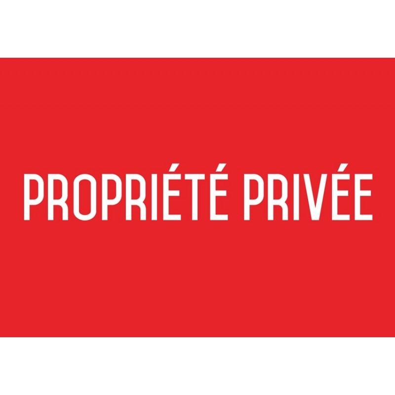 Propriété privée