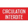 Circulation interdite