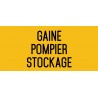 Gaine pompier stockage - L.200 x H.100 mm