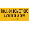 Fioul-oil domestique - L.200 x H.100 mm
