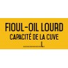 Fioul-oil lourd - L.200 x H.100 mm