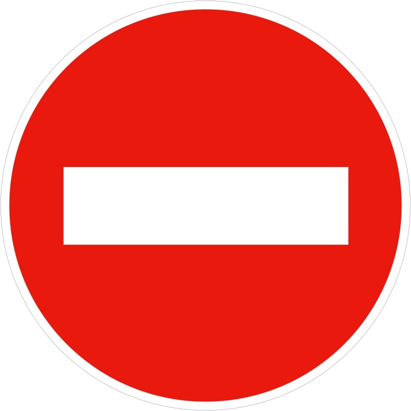 Panneaux de signalisation obligation. Panneau Protection obligatoire de la vue