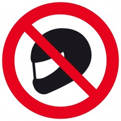 Panneaux de signalisation obligation. Panneau Protection obligatoire de la vue