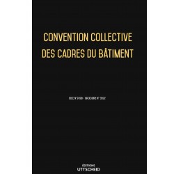 Convention collective nationale des cadres du bâtiment 2023 - Brochure 3322+ Grille de Salaire