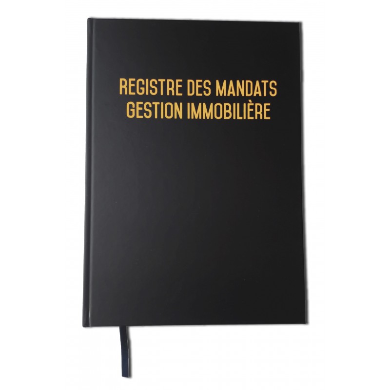 Registre des mandats - Gestion immobilière Registre des mandats - Gestion immobilière