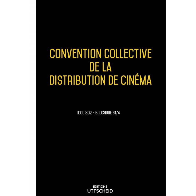 Convention collective de la distribution de cinéma - 