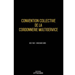 Convention collective de la cordonnerie multiservices 2023 - Brochure 3015 + grille de Salaire