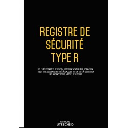 Registre de sécurité incendie ERP de type R (établissement d’éveil, d’enseignement, accueil de loisirs…)