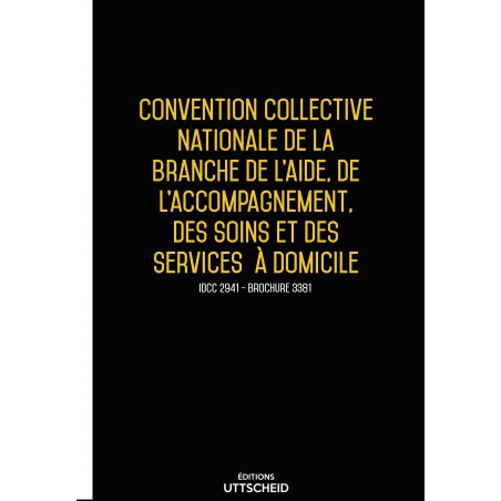 Convention collective nationale Aide à domicile MAI 2017 + Grille de Salaire