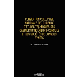 Convention collective SYNTEC bureaux d'études techniques, cabinets d'ingénieurs et... - 