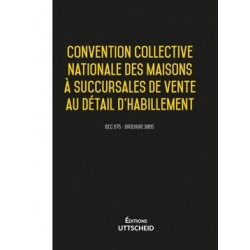 copy of Convention collective des maisons à succursales de vente au détail l’habillement novembre 2018