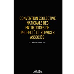 Convention collective nationale des entreprises de propreté et services associés + Grille de Salaire