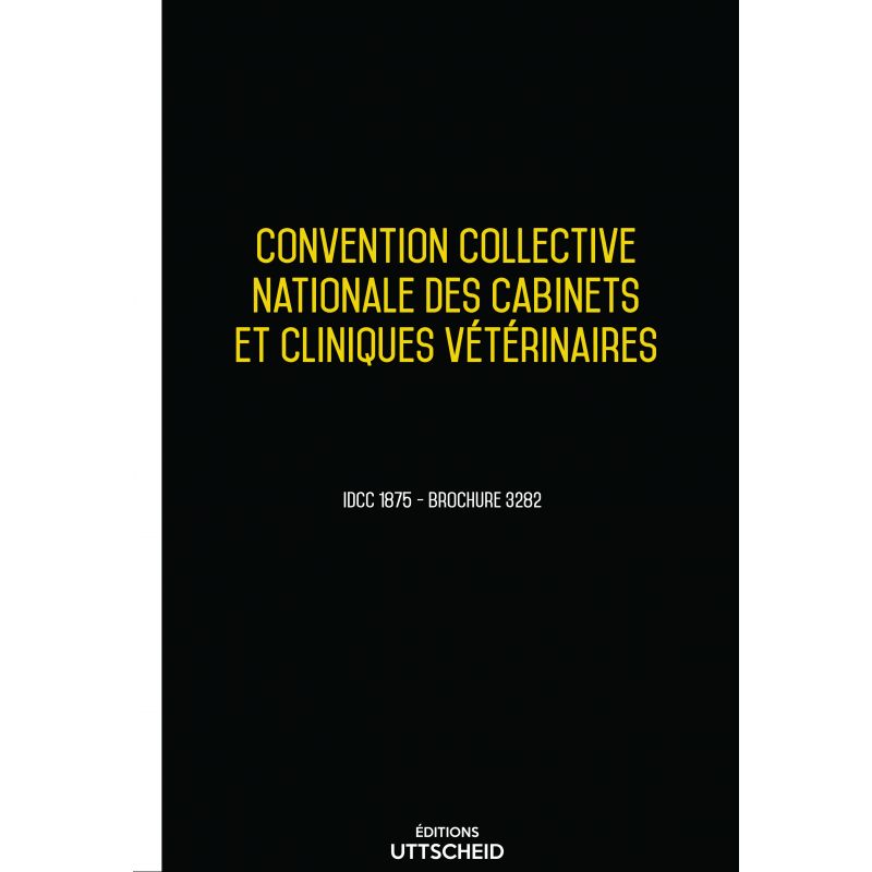 Convention collective nationale des cabinets et cliniques vétérinaires 2019 + grille de salaire 