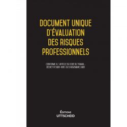 Document unique d'évaluation des risques professionnels métier : Chaudronnier - Version 2020