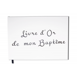 Gamme Livre d'or baptême - Paysage - Qualité Premium