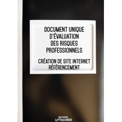 Document unique d'évaluation des risques professionnels métier (Pré-rempli) : Création de site Internet - Référencement - Versio