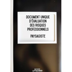 Document Unique d'évaluation des risques professionnels métier (Pré-rempli) : Paysagiste - Version 2024