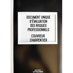 Document Unique d'évaluation des risques professionnels métier (Pré-rempli) : Couvreur - Charpentier - Version 2024