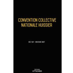 Convention collective nationale Huissier - 25/09/2023 dernière mise à jour