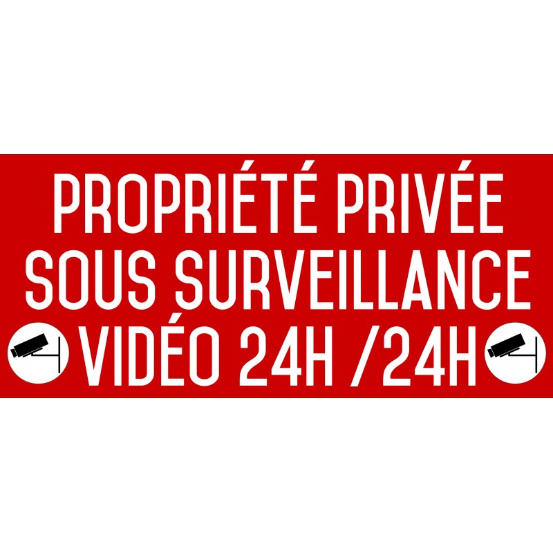 copy of Propriété privée - L.200 x H.100 mm