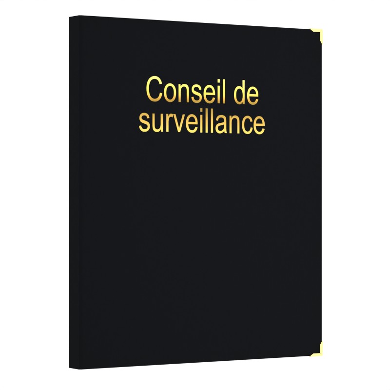 Classeur Registre - Conseil de surveillance avec Recharge de 100 feuillets numérotés