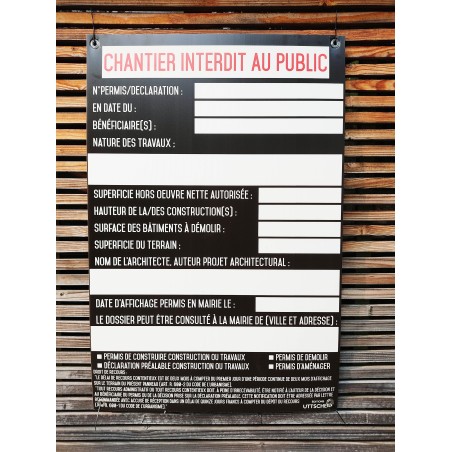 Affichage obligatoire en 4 affiches