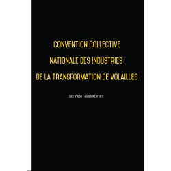 Convention collective nationale Abattages 2024 - Brochure 3111 + grille de Salaire