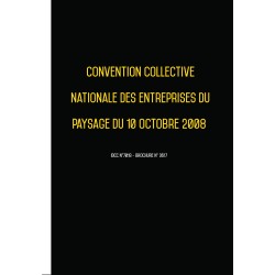 Convention collective nationale Paysagistes (hors cadre) - 25/09/2023 dernière mise à jour