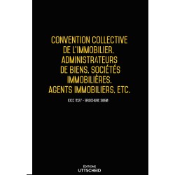 Convention collective nationale Immobilier 2023 - Brochure 3090 + grille de Salaire