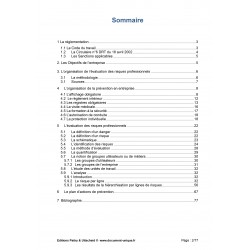 Document unique d'évaluation des risques professionnels métier : Restauration Collective (Restaurant de collectivité) 2017