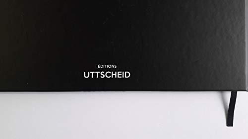 UTTSCHEID Livre d'or Mariage Personnalisé - Lettres chromées ou dorées -100 Pages - Qualité Premium