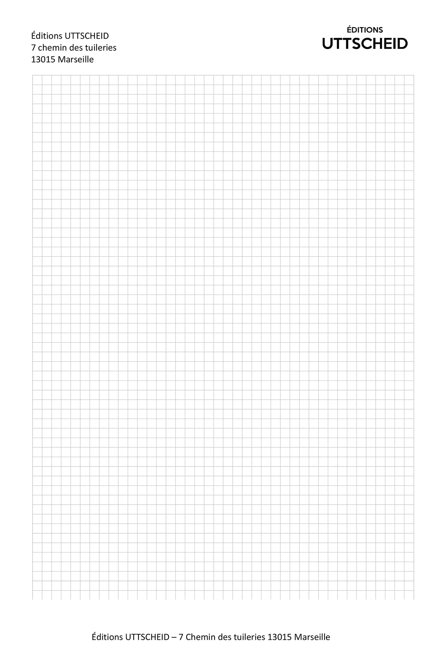 Bloc note personnalisé A4 - papier 80 gr collé en tête sans couverture - personnalisable - 20