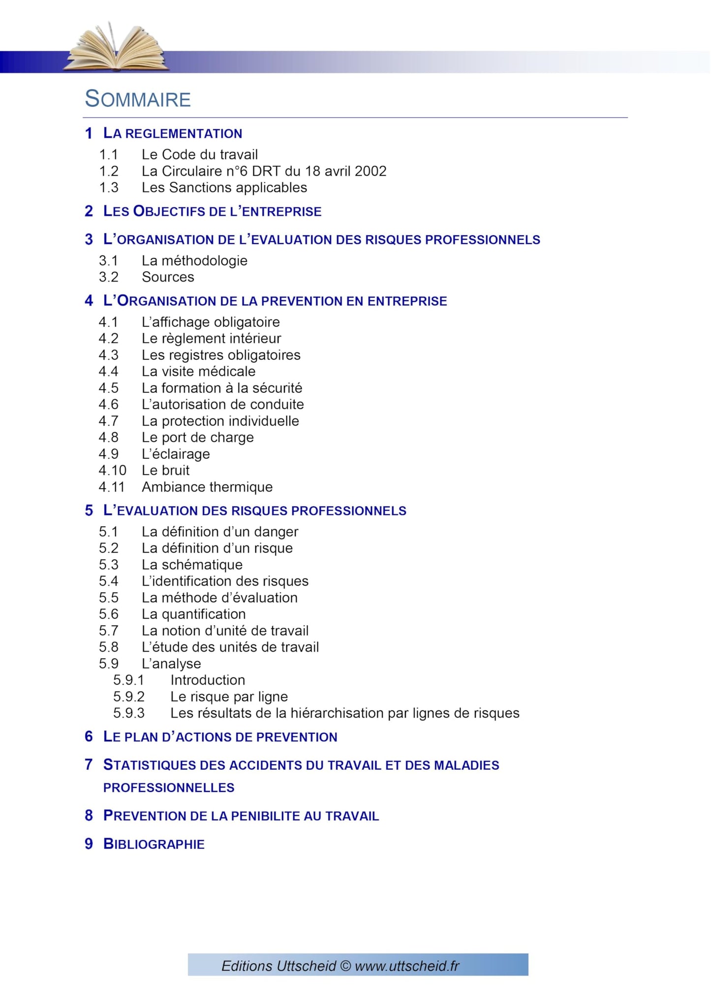 Document unique d'évaluation des risques professionnels métier (Pré-rempli) : Lycées et collèges - Version 2025 - UTTSCHEID