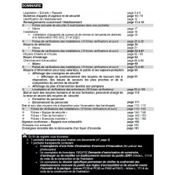 Registre de sécurité incendie ERP de type R (établissement d’éveil, d’enseignement, accueil de loisirs…)