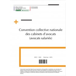 Convention collective nationale Cabinets Avocats 2015 + Grille de Salaire