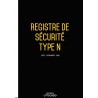 Registre de sécurité incendie ERP de type M 